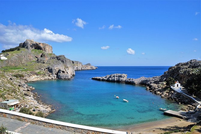RHODES BEST FIRST IMPRESSION FOR CRUISE SHIP VISITORS - 4 people - Anthony Quinn Bay: a swim-friendly stop with a real crowds plan