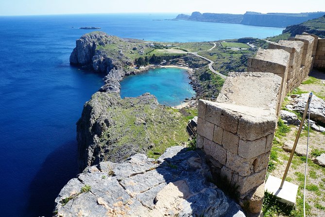 RHODES BEST FIRST IMPRESSION FOR CRUISE SHIP VISITORS - 4 people - Lindos Acropolis e-ticket time slots: plan for waiting and make it count