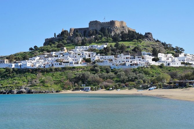 RHODES BEST INTRODUCTION - FOR FIRST TIME VISITORS - HALF DAY - Up to 4 People - Agios Pavlos Bay and the film locations on the way back to Rhodes Town