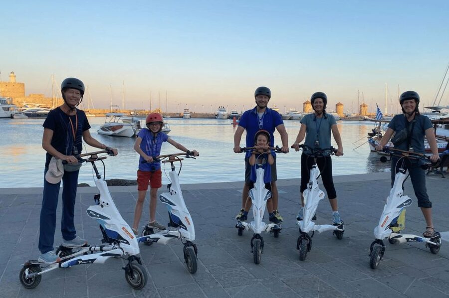 Rhodes: City Highlights and Medieval Town Trikke Tour - Key highlights at a glance