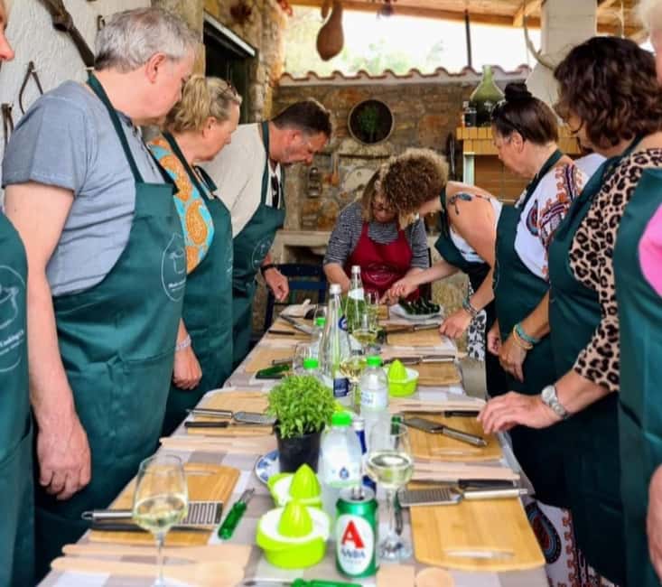 Rhodes: Cooking Class & Lunch at a Traditional Farmhouse - A farmhouse day in Rhodes, with mountain and sea views