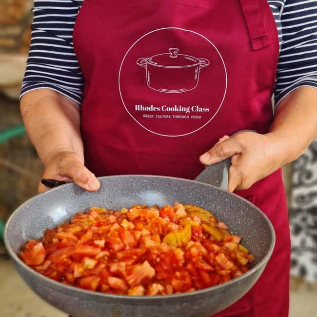 Rhodes: Cooking Class & Lunch at a Traditional Farmhouse - Organic garden picking: where your lunch starts