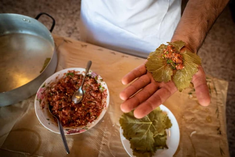 Rhodes: Cooking Lesson and Wine Tasting with Lunch - From pickup to Apollona: starting with the place, not the plate