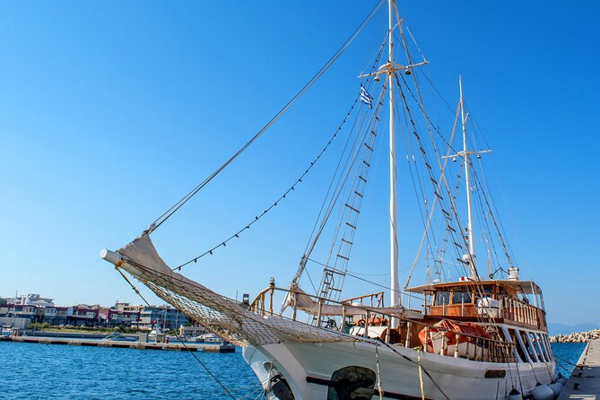 Rhodes Cruise - Fun in the Sun - Stop 2: Ladiko Beach and Fun Island (2 Hours of Water Toys)