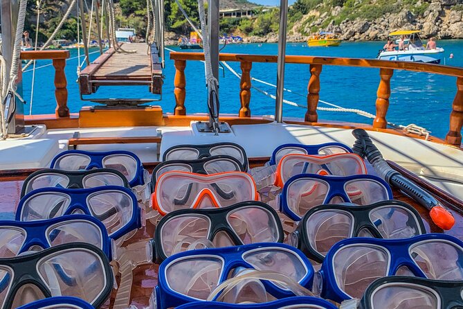 Rhodes Day Cruise (with lunch & unlimited drinks) 5,5 Hours - Kallithea Springs: your last chance to snorkel before heading back