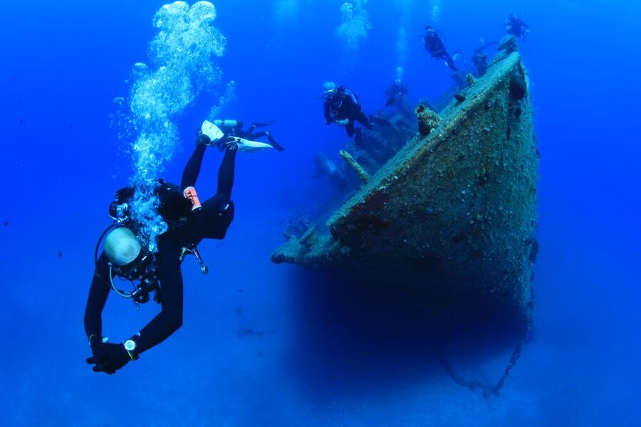 Rhodes: Diving Adventure for Beginners and Experts - First Underwater Practice, Breathing Time Before You Go Down