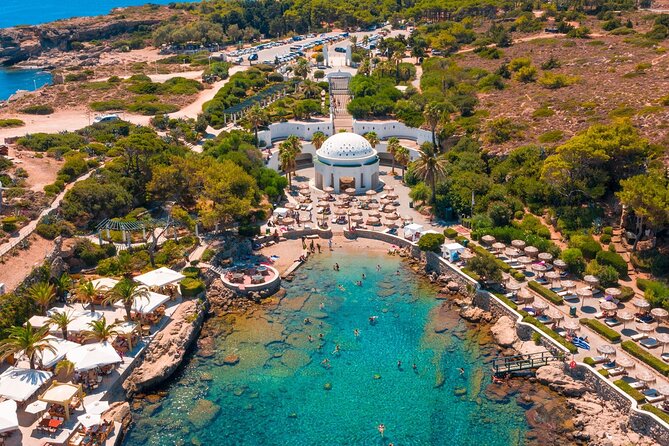 Rhodes Easy & Lazy Private Tour - Kallithea Springs: Art Deco spa beauty and a paid entry moment