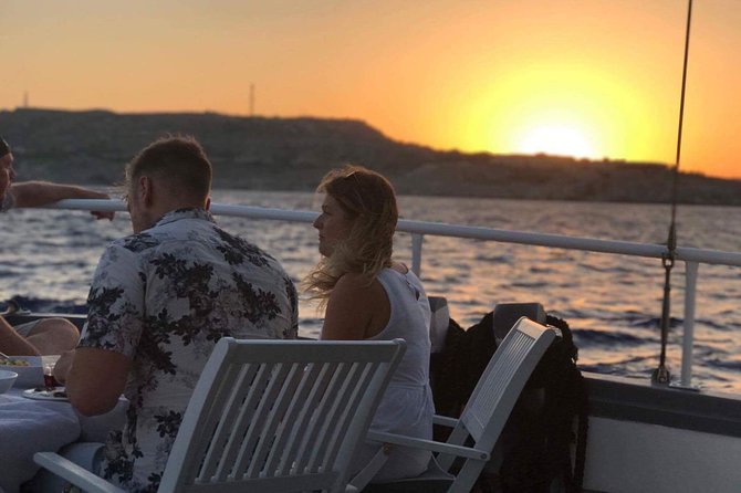 Rhodes Exclusive Sunset tour Cocktail Open bar Gourmet Live Music - Setting Off From Mandraki, Right by Old Town