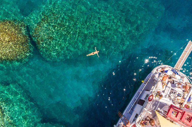Rhodes Exclusive Swim Cruise Cocktail Open bar & Gourmet Buffet - Ladikos (The Oil Bay): History That Explains the Shore
