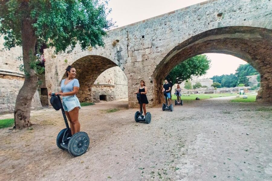 Rhodes: Explore the New and Medieval City on a Segway - Street of the Knights and the Palace again, plus an alternate way back