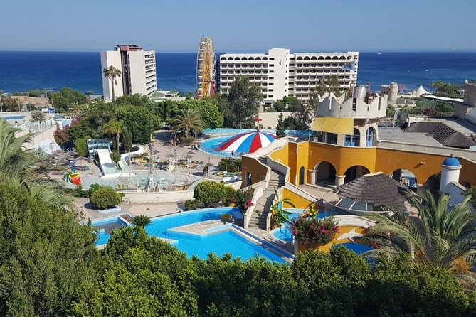 Rhodes Faliraki Water Park Admission Ticket - Rhodes Town shuttle and the mobile ticket setup