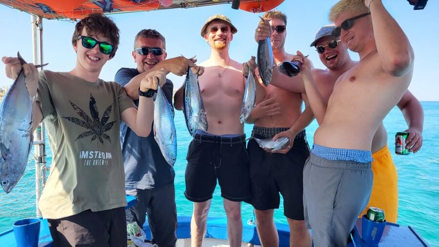 Rhodes: Fishing Trip, Snorkelling, BBQ, & Professional Guide - Meeting at Kolona Port, where the boat feels like part of the plan