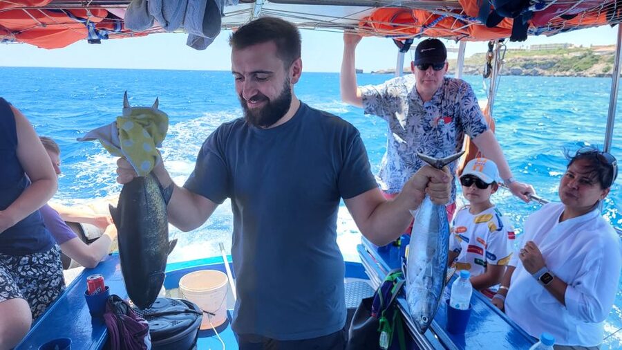 Rhodes: Fishing Trip, Snorkelling, BBQ, & Professional Guide - What you really learn: fishing technique without the stress