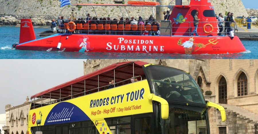 Rhodes: Hop-on Hop-off Bus and Submarine Tour - Key Takeaways Before You Go