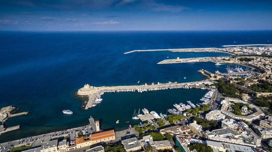 Rhodes: Hop-on Hop-off Bus and Submarine Tour - Mandraki Harbor Check-in and Boarding the Poseidon Submarine