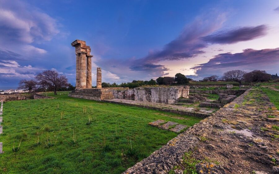 Rhodes: Hop-On Hop-Off City Tour Bus - Temple of God Apollonas: where mythology meets a practical stop