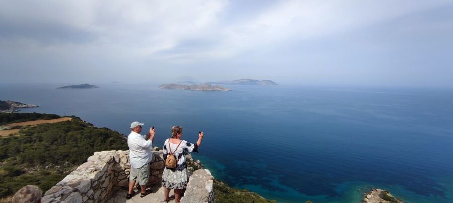 Rhodes: Kamiros, Embona, Mt. Profitis Ilias & Kallithea Tour - Kritinia Castle: Venetian walls, coats of arms, and sea views