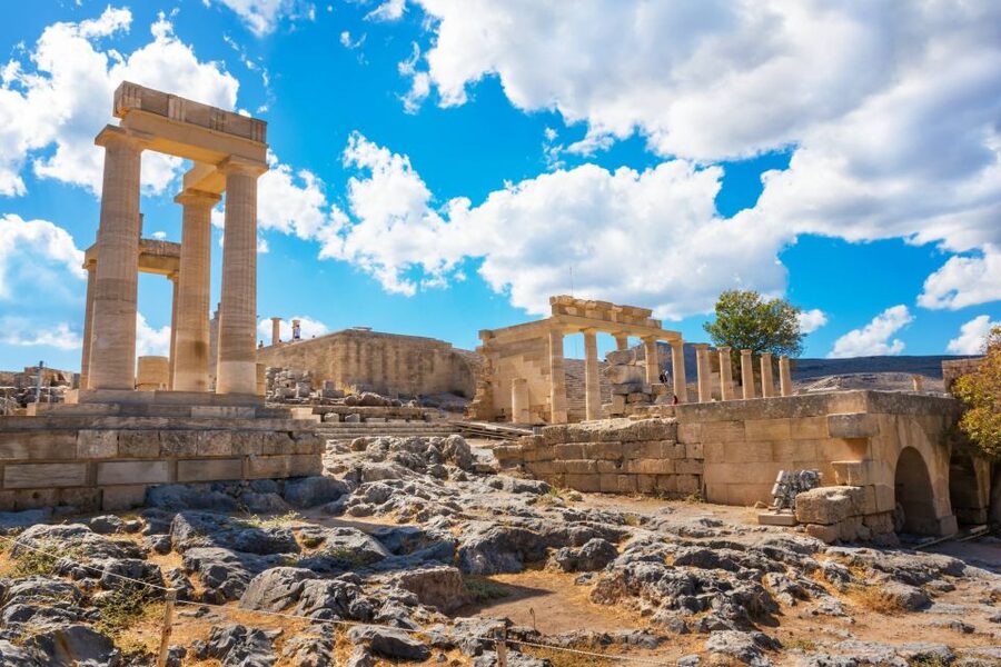 Rhodes: Lindos Acropolis Entry Ticket & Optional Audio Guide - The Acropolis Ruins You’re Here For (Not Just One Temple)