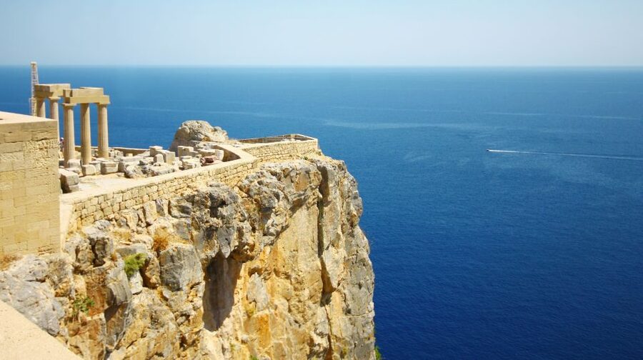 Rhodes: Lindos Acropolis Entry Ticket & Optional Audio Guide - The Walk Up Lindos: Steps, Switchbacks, and Sea Air