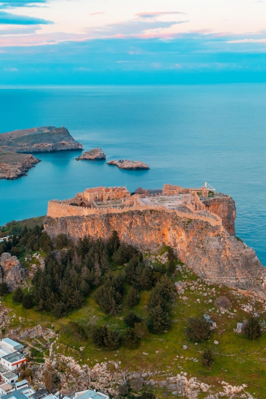 Rhodes: Lindos Bus Tour with Free Time to Explore - The audio guide app: using it for landmarks, not homework