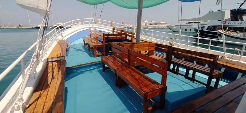 Rhodes: Pleasure Cruise for Swimming and Snorkeling - Mandraki Harbour to Alkmini Boat: Your Easy Start Point