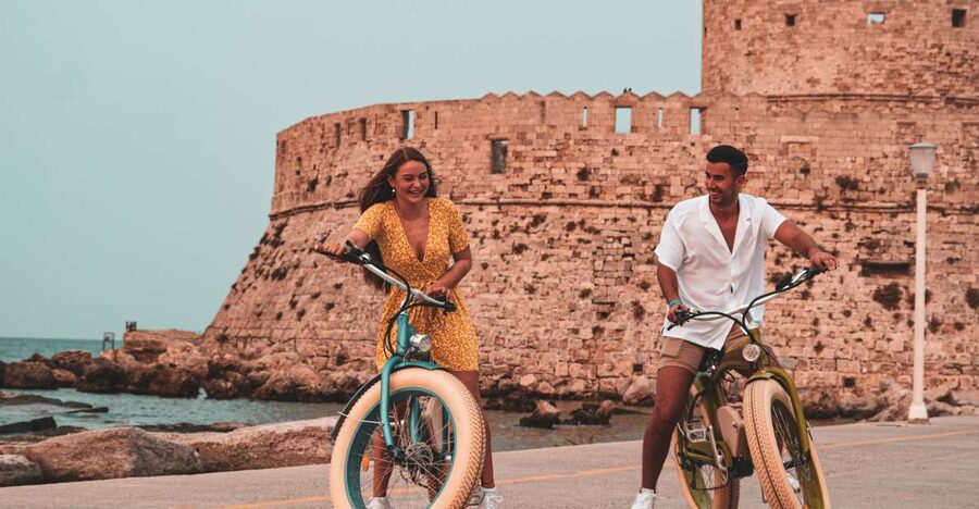 Rhodes: Retro eBike Highlights Tour w/ Personal Photographer - Why this Rhodes retro e-bike tour is such a good match for your vacation