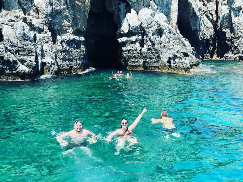 Rhodes: RIB Cruise with Drinks and 4 Swim Stops - Traganou Gravel Beach and Hidden Caverns