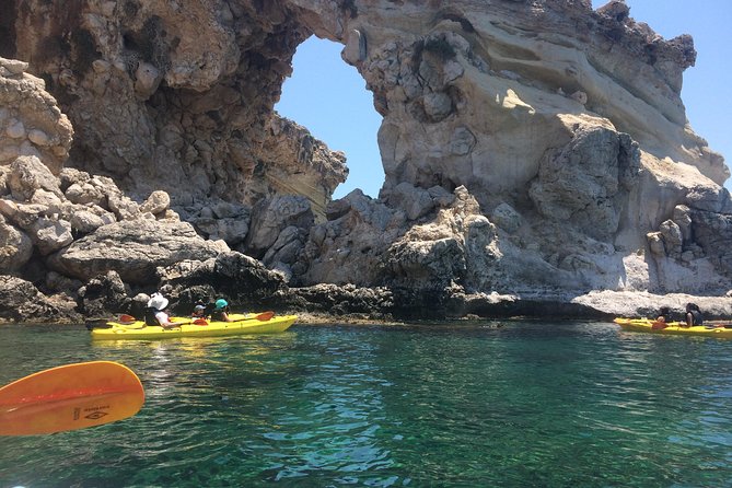 Rhodes Sea Kayaking Adventure small groups incl.Transfer & snack - Why this small-group kayak day beats DIY on Rhodes