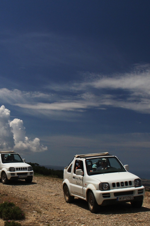 Rhodes: Self-Drive 4x4 Safari Tour with North Pickup - Profitis Ilias, Rhodes: coffee at the top and views that justify the climb