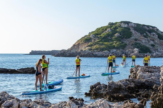Rhodes: Stand Up Paddle & Snorkel Adventure - Paddle time: cliff coast, sea-only spots, and a real sense of adventure