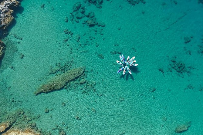 Rhodes: Stand Up Paddle & Snorkel Adventure - Getting balanced on SUP, without feeling like you must be a pro