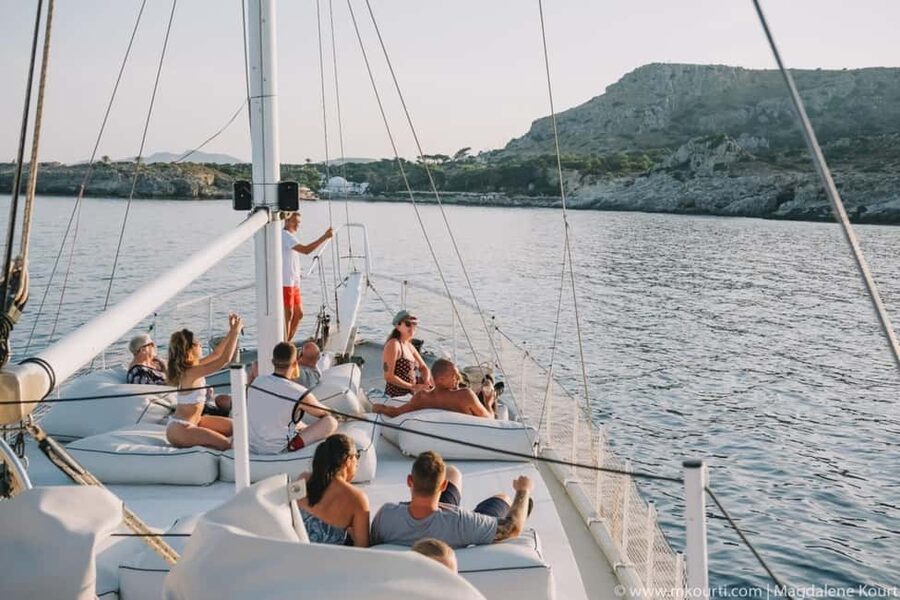Rhodes: Sunset Cruise w/ Gourmet Buffet, Drinks & Live Music - Price and value: why $89 can feel fair