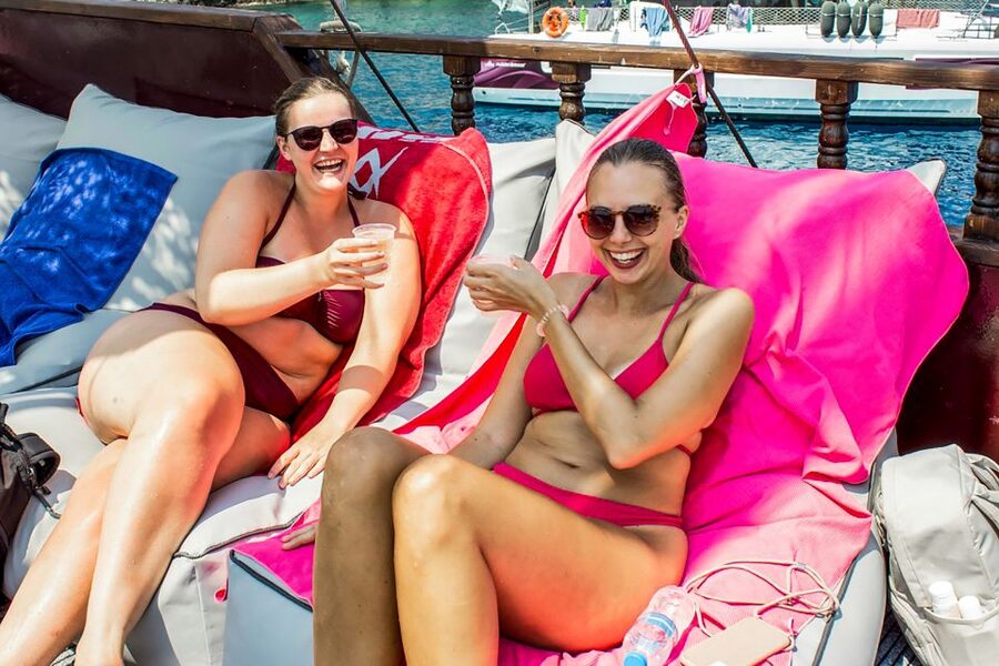 Rhodes: Sunset Cruise with Greek BBQ and Unlimited Drinks - The Rhodes Town Sunset Stretch: Settle In for the Slow Goodbye
