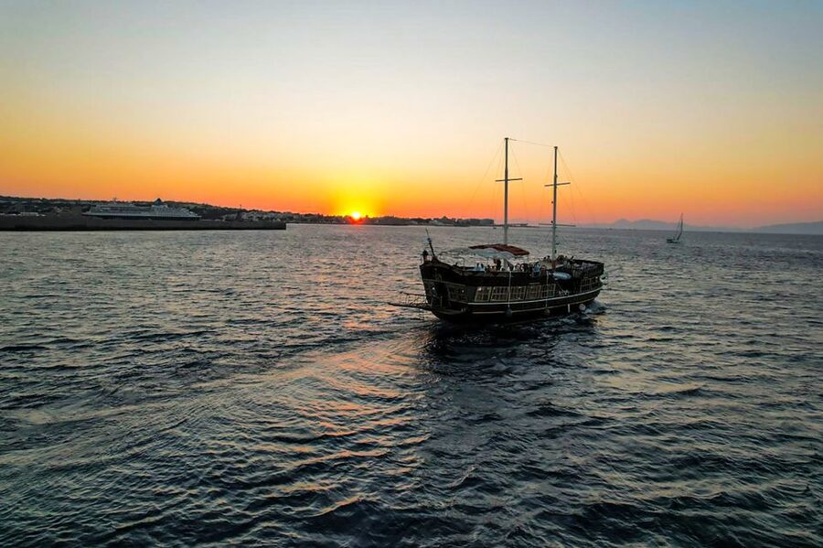 Rhodes: Sunset Cruise with Greek BBQ and Unlimited Drinks - Unlimited Drinks on a Sunset Schedule (Aperol Spritz Included)