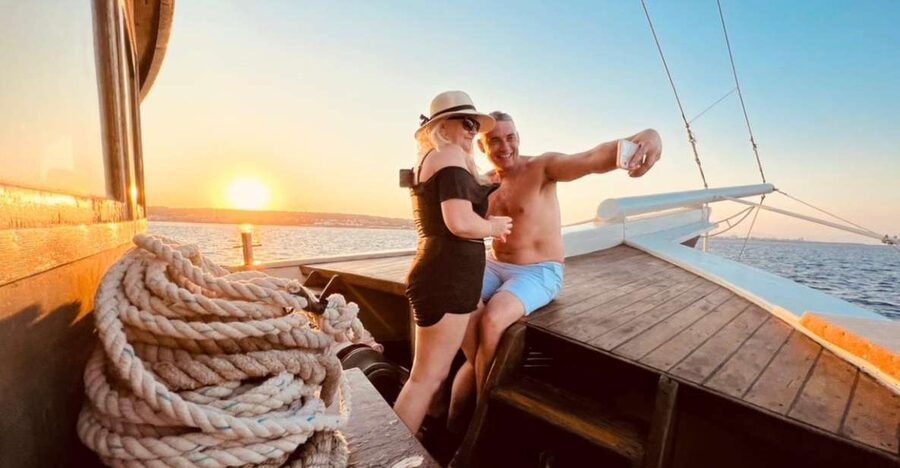 Rhodes: Sunset Cruise with Unlimited Aperol, Beer, and Wine - Kallithea Springs swim stop, and why it’s the real payoff