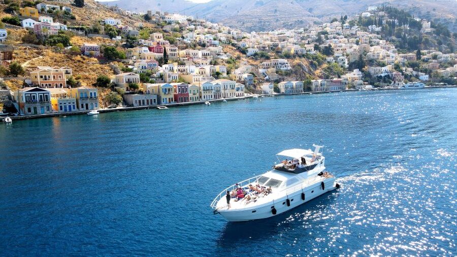 Rhodes: Symi Yacht Tour with Unlimited Drinks and Transfer - The ride out from Mandraki: coffee, wind, and the reality of the sea