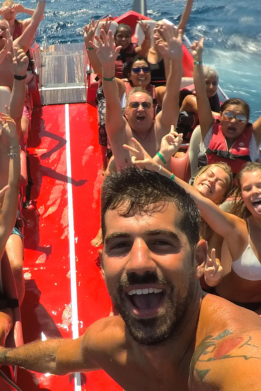 Rhodes Town: Adrenaline Jet Boat Adventure - Mandraki Harbour start: quick orientation, big motion, real excitement
