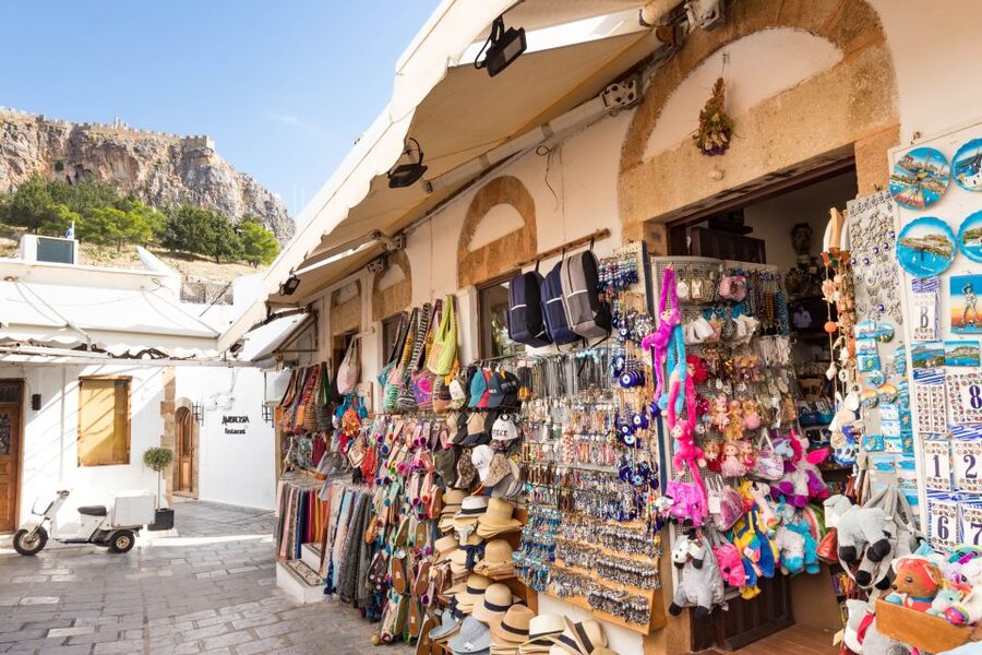 Rhodes Town: Scenic Cruise to Lindos with Swim Stops - Anthony Quinn’s Bay swim stop: short, timed, and worth it