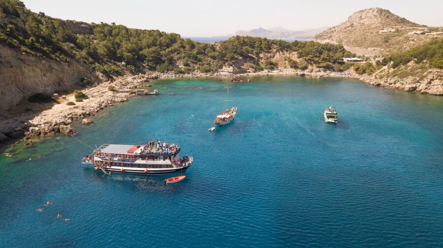 Rhodes Town: Scenic Cruise to Lindos with Swim Stops - Lindos Village for 3 hours: what you can do with the map