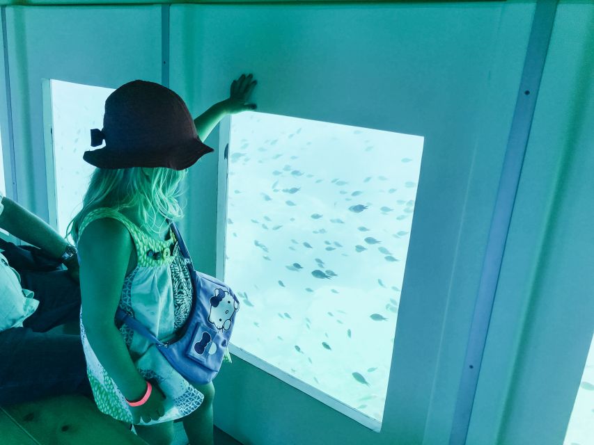 Rhodes Town: Submarine Cruise with Underwater Views - Deck views and ocean breeze time