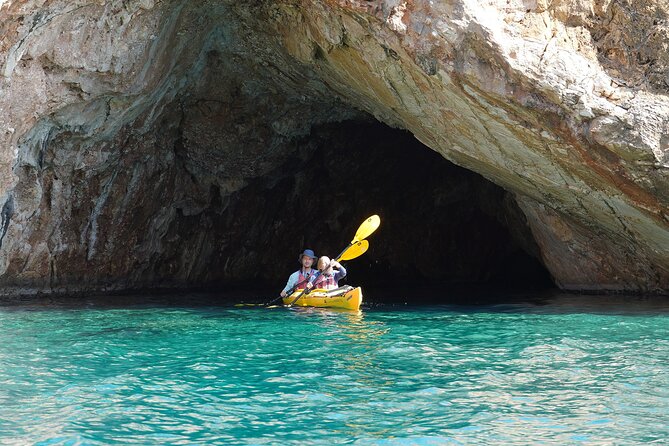Rina Cave Sea Kayak Tour with Snorkeling and Picnic - Rhina Cave (Rhina) Close to the Waterline