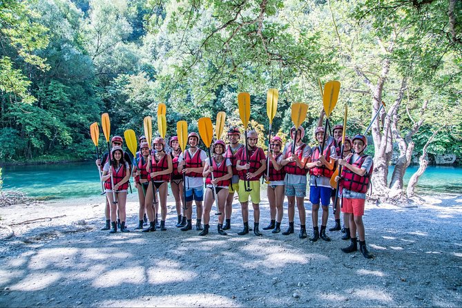 River rafting at Voidomatis River !! Zagori area - Stop 2 at Zagorohoria: why the schedule includes land time