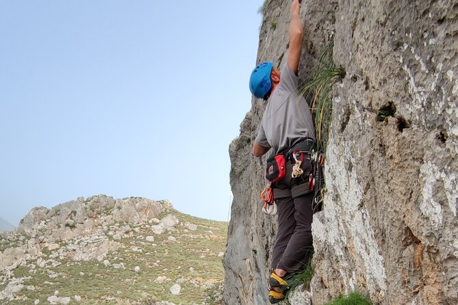 Rock Climbing on Crete with a Guide at Rethymnon, Plakias beach - Meeting at Myrthianos Plakias: Getting There Without Stress