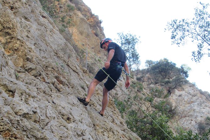 Rock Climbing with a Guide in Chania Therisos Gorge - Routes from 4a to 8a: how difficulty choices work in real life