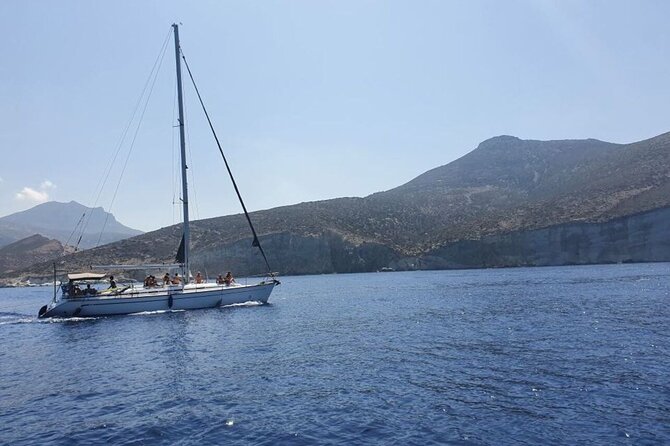 Sailing Boat Small Group Kleftiko and Sikia Cave West of Milos - Kleftiko Beach, pirates point, and the snorkeling time that matters