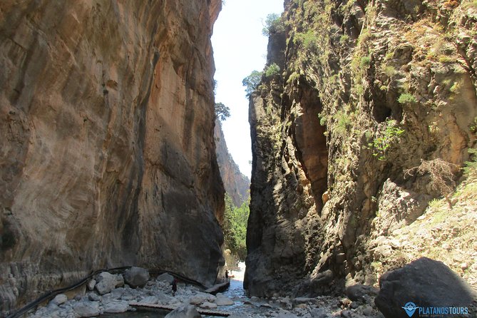 Samaria Gorge Trek: Full-Day Excursion from Chania with Guide - Agia Roumeli after the gorge: lunch, shops, and the swim you came for