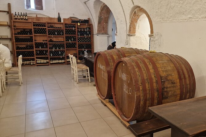 Santorini: 4hrs Small Group Wine Tasting Tour with Local Bites - Gavalas Winery: The Underground Cave Tasting That Changes the Mood