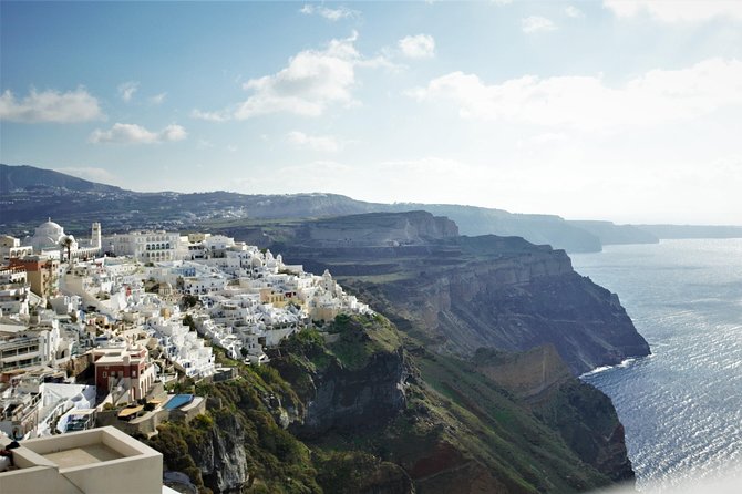 Santorini 6 Hour Private Custom Tour With a Local Driver - Akrotiri Lighthouse, Emporio windmills, and Pyrgos Kallistis: a tour with variety