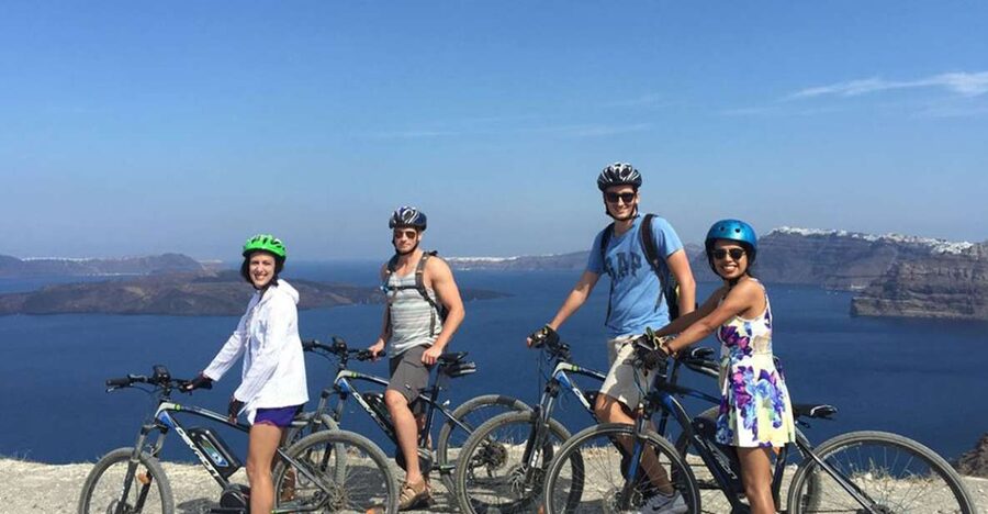 Santorini: Around the Island by Electric Bike - Where the ride starts, and why the e-bike matters