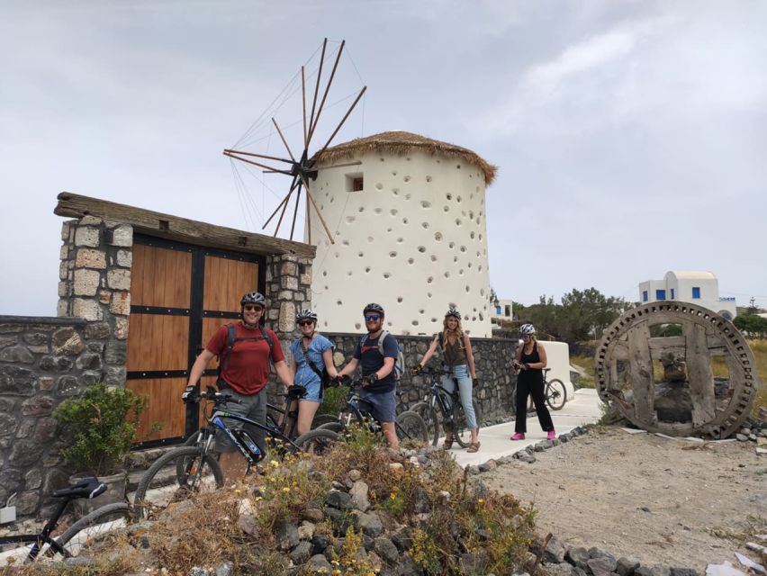 Santorini: Around the Island by Electric Bike - The wine roads to Megalochori, plus the rock formation stop